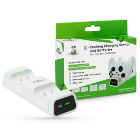   Froggiex FX-XOS-C1-W Xbox Series S & X / One fehér dupla töltőállomás