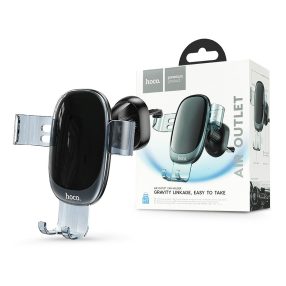   HOCO H7 autós tartó szellőzőrácsba - 4,5-7" méret - fekete