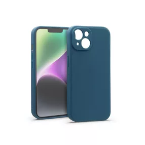 Haffner Matt szilikon tok - Apple iPhone 14 - kék