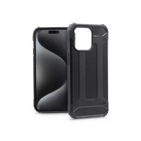   Haffner Armor ütésálló tok - Apple iPhone 15 Pro Max - fekete