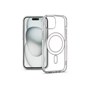   Haffner Clear Mag Cover szilikon tok - Apple iPhone 15 - átlátszó