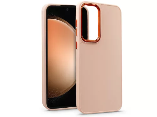 Haffner Frame szilikon tok - Samsung SM-S711 Galaxy S23 FE - pink