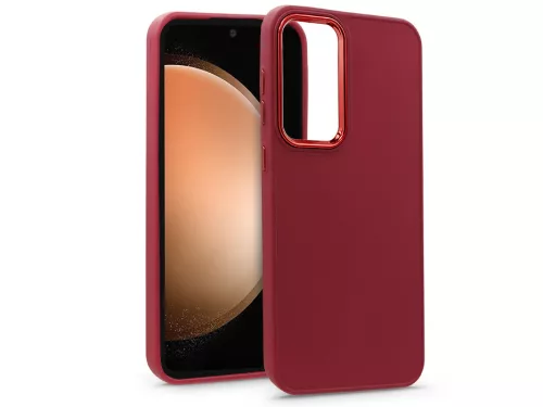 Haffner Frame szilikon tok - Samsung SM-S711 Galaxy S23 FE - magenta