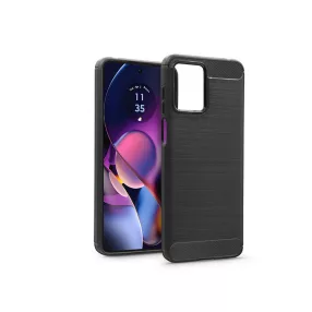 Motorola Moto G54 szilikon hátlap - Carbon - fekete