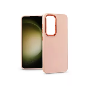   Haffner Frame szilikon tok - Samsung SM-S921 Galaxy S24 - pink