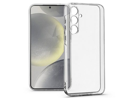 Haffner Clear Case kameravédős szilikon tok - Samsung SM-S921 Galaxy S24 - átlátszó