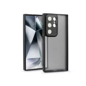   Haffner Variete tok kameravédő lencsevédő üveggel - Samsung SM-S928 Galaxy S24 Ultra - fekete