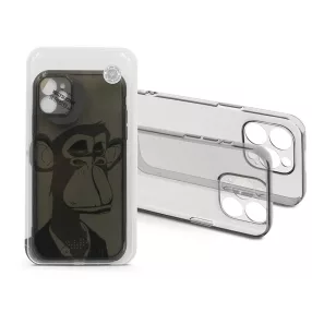  Haffner Gray Monkey szilikon tok - Apple iPhone 11 - átlátszó