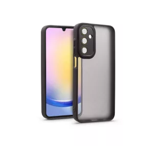   Haffner Variete tok kameravédő lencsevédő üveggel - Samsung SM-A256 Galaxy A25 5G - fekete