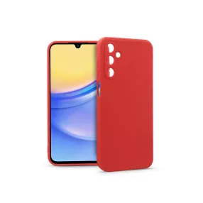   Haffner Soft szilikon tok - Samsung A155 Galaxy A15 4G/5G - piros