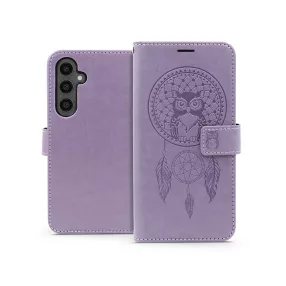   Samsung SM-S711 Galaxy S23 FE oldalra nyíló tok - Mezzo Book Flip - lila