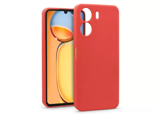 Haffner Soft szilikon tok - Xiaomi 13C - piros