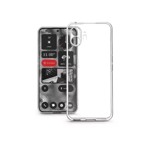   Haffner Clear Case kameravédős szilikon tok - Nothing Phone 2 - átlátszó