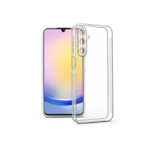   Haffner Grid Clear Case kameravédős szilikon tok - Samsung SM-A256 Galaxy A25 5G - átlátszó
