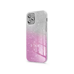  Haffner Shining szilikon tok - Samsung SM-A356 Galaxy A35 5G - ezüst/pink