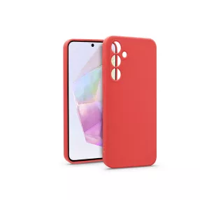   Haffner Soft szilikon tok - Samsung SM-A356 Galaxy A35 5G - piros