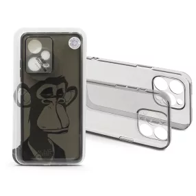   Haffner Gray Monkey szilikon tok - Xiaomi Redmi Note 12 Pro+ 5G - átlátszó