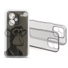   Haffner Gray Monkey szilikon tok - Xiaomi Redmi Note 13 Pro+ - átlátszó