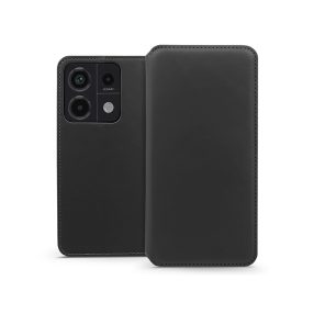   Haffner Dual Pocket Flip oldalra nyíló tok - Xiaomi Redmi Note 13 Pro 5G/Poco X6 5G - fekete