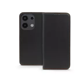   Haffner Smart Pro Flip oldalra nyíló tok - Xiaomi Redmi Note 13 4G - fekete