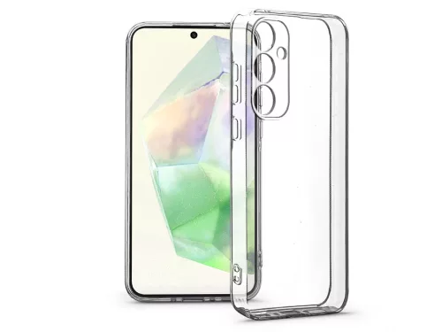 Haffner Premium Clear Case Box kameravédős szilikon tok - Samsung SM-A356 Galaxy A35 5G