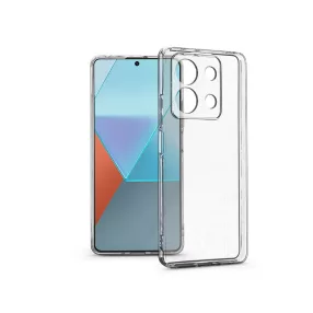   Haffner Premium Clear Case kameravédős szilikon tok - Xiaomi Redmi Note13Pro 5G/PocoX6 5G - átlátszó