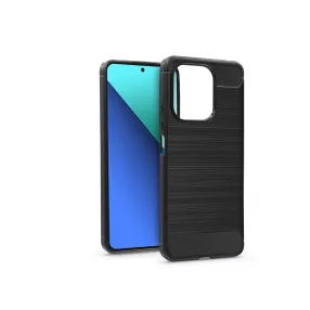 Haffner Carbon szilikon tok - Xiaomi Redmi Note 13 - fekete