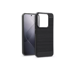 Haffner Carbon szilikon tok - Xiaomi 14 - fekete