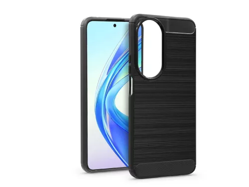 Haffner Carbon szilikon tok - Honor X7b - fekete