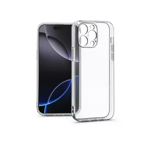   Haffner Clear Case szilikon tok - Apple iPhone 16 Pro Max - átlátszó