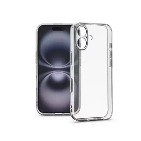   Haffner Clear Case szilikon tok - Apple iPhone 16 - átlátszó