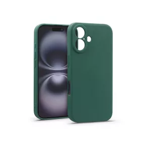 Haffner Matt szilikon tok - Apple iPhone 16 - zöld
