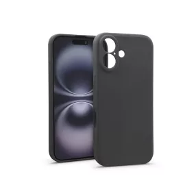 Haffner Soft szilikon tok - Apple iPhone 16 - fekete