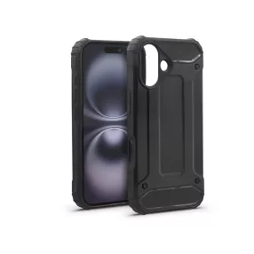 Haffner Armor ütésálló tok - Apple iPhone 16 - fekete