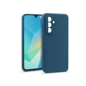   Haffner Matt szilikon tok - Samsung SM-A165 Galaxy A16 4G/A16 5G - kék