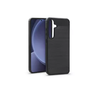   Haffner Carbon szilikon tok - Samsung SM-S936 Galaxy S25+ - fekete