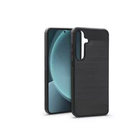  Haffner Carbon szilikon tok - Samsung SM-S931 Galaxy S25 - fekete