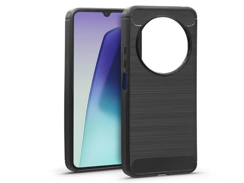 Haffner Carbon szilikon tok - Xiaomi Redmi 14C - fekete