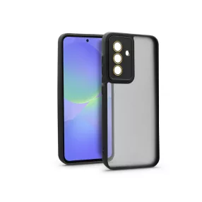   Haffner Variete tok kameravédő lencsevédő üveggel - Samsung SM-A366 Galaxy A36 5G - fekete