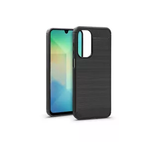   Haffner Carbon szilikon tok - Samsung SM-A266 Galaxy A26 5G - fekete
