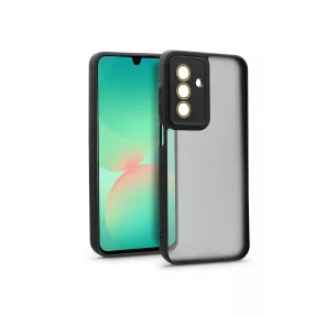   Haffner Variete tok kameravédő lencsevédő üveggel - Samsung SM-A266 Galaxy A26 5G - fekete