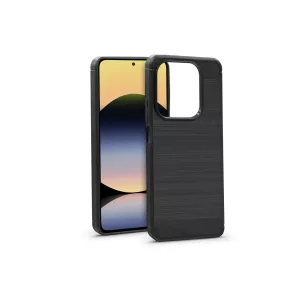   Haffner Carbon szilikon tok - Xiaomi Redmi Note 14 5G - fekete