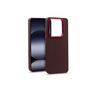   Haffner Frame szilikon tok - Xiaomi Redmi Note 14 5G - bíbor