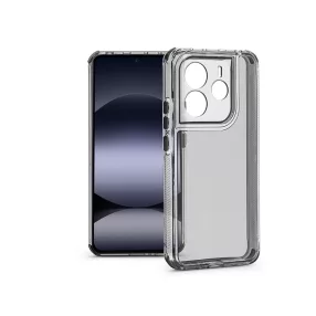   Haffner Matrix Clear kameravédős szilikon tok - Xiaomi Redmi Note 14 5G - átlátszó
