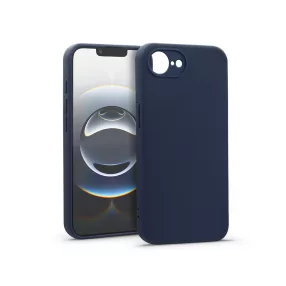 Haffner Matt szilikon tok - Apple iPhone 16e/17e - kék