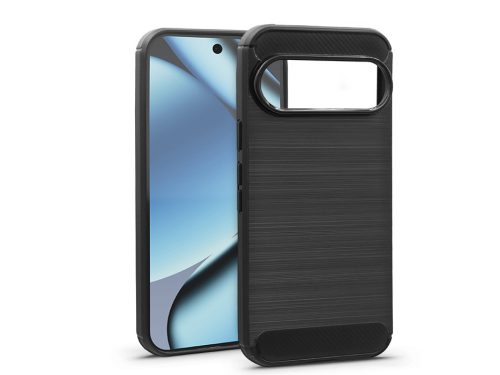 Haffner Carbon szilikon tok - Google Pixel 10 / 10 Pro - fekete