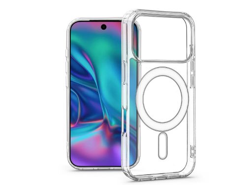 Haffner Clear Mag Cover szilikon tok - Apple iPhone 17 Pro Max - átlátszó