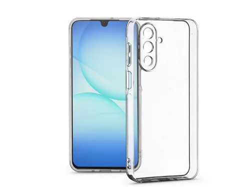 Haffner Clear Case kameravédős szilikon tok - Samsung SM-A175/SM-A176 Galaxy A17 4G/5G - átlátszó
