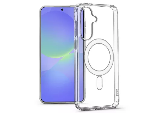 Haffner Clear Mag Cover szilikon tok - Samsung SM-A376B Galaxy A37 - átlátszó