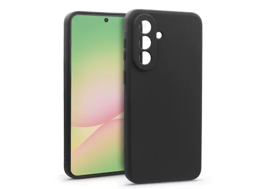 Haffner Matt szilikon tok - Samsung SM-A576B Galaxy A57 5G - fekete